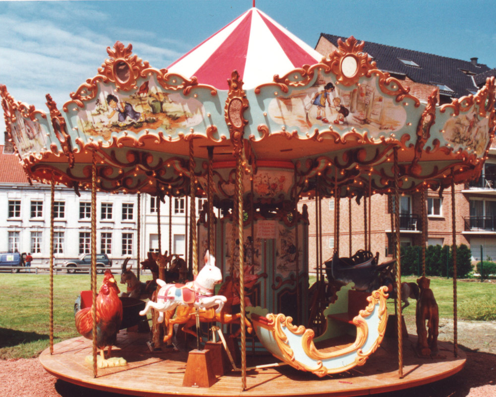 Manège de chevaux de bois à louer